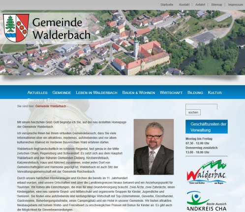 Gemeinde Walderbach  öffnungszeit