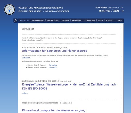 Wasser und Abwasserzweckverband ?Eichsfelder Kessel? Erfahrung Wasser und Abwasserzweckverband ?Eichsfelder Kessel? Öffnungszeit