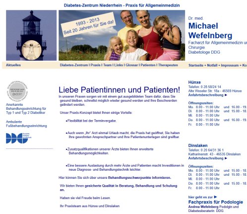 Diabetes Zentrum Niederrhein Praxis Dr. med. Michael Wefelnberg Erfahrung Diabetes Zentrum Niederrhein Praxis Dr. med. Michael Wefelnberg Öffnungszeit