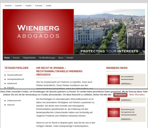 Rechtsanwaltskanzlei Wienberg Abogados Erfahrung Rechtsanwaltskanzlei Wienberg Abogados Öffnungszeit