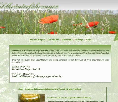 Wildkraeuterfuehrungen Heilpraktikerin Hannelore Bayer Rutzel Erfahrung Wildkraeuterfuehrungen Heilpraktikerin Hannelore Bayer Rutzel Öffnungszeit