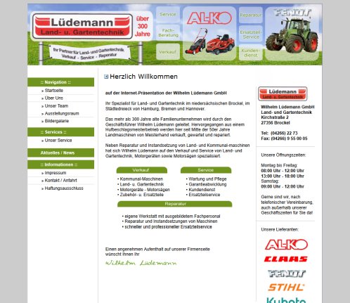 Wilhelm Lüdemann Lüdemann GmbH Ihr Partner für Land und Gartentechnik Wilhelm Lüdemann GmbH Erfahrung Wilhelm Lüdemann Lüdemann GmbH Ihr Partner für Land und Gartentechnik Wilhelm Lüdemann GmbH Öffnungszeit