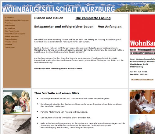 Wohnbaugesellschaft Würzburg  öffnungszeit
