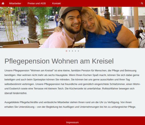 Pflegepension Wohnen am Kreisel Club 82 e.V. öffnungszeit