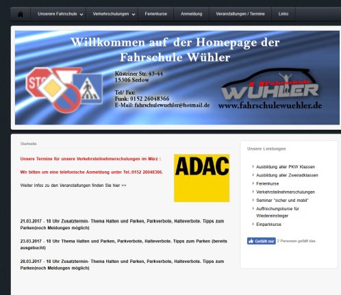 Fahrschule Wühler  öffnungszeit