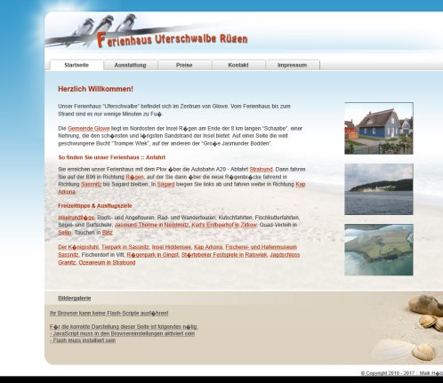 Ferienhaus Uferschwalbe R?gen :: Start Erfahrung Ferienhaus Uferschwalbe R?gen :: Start Öffnungszeit