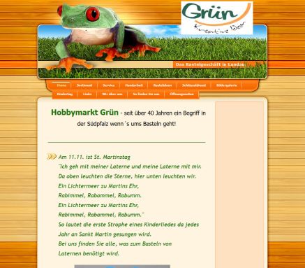 Home   Hobbymarkt Gr&uuml;n   Alles zum Basteln Ott & G&ouml;ppel GbR &ouml;ffnungszeit