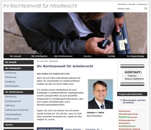 Rechtsanwalt f&uuml;r Arbeitsrecht f&uuml;r Arbeitnehmer und Arbeitgeber  &ouml;ffnungszeit
