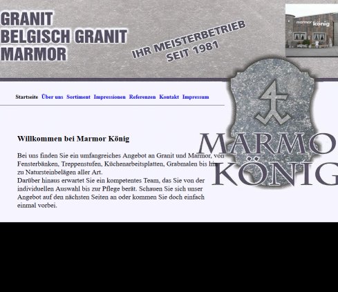 Marmor König  öffnungszeit