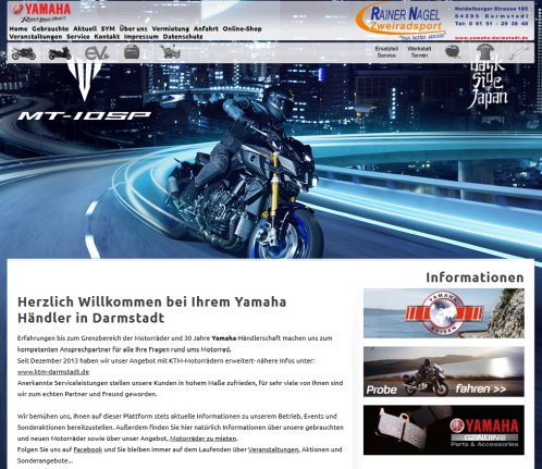 Yamaha in Darmstadt Yamaha Motorräder und Roller Erfahrung Yamaha in Darmstadt Yamaha Motorräder und Roller Öffnungszeit