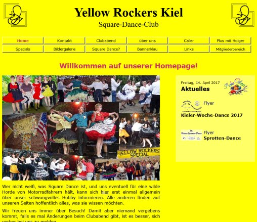 Yellow Rockers Kiel  Square Dance Club   (YeRoKi)  öffnungszeit