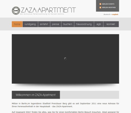 ZAZA Apartment Kremser & Wegener GbR öffnungszeit
