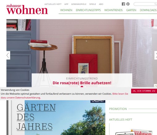 Zuhause Wohnen | Zuhause Wohnen intosite GmbH öffnungszeit