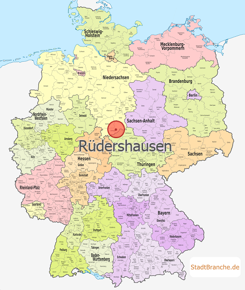 Rüdershausen Karte Landkreis Göttingen Niedersachsen