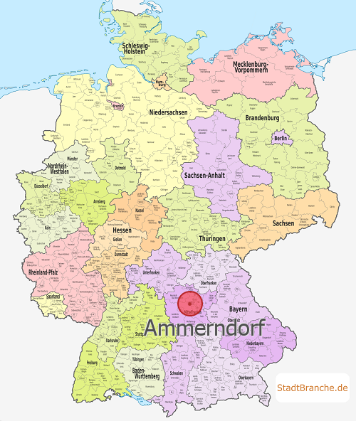 Ammerndorf Karte Landkreis Fürth Bayern