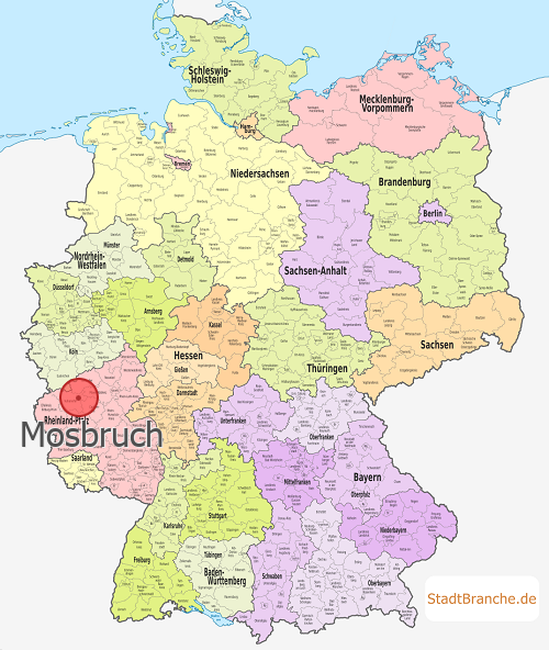 Mosbruch Karte Landkreis Daun Rheinland-Pfalz