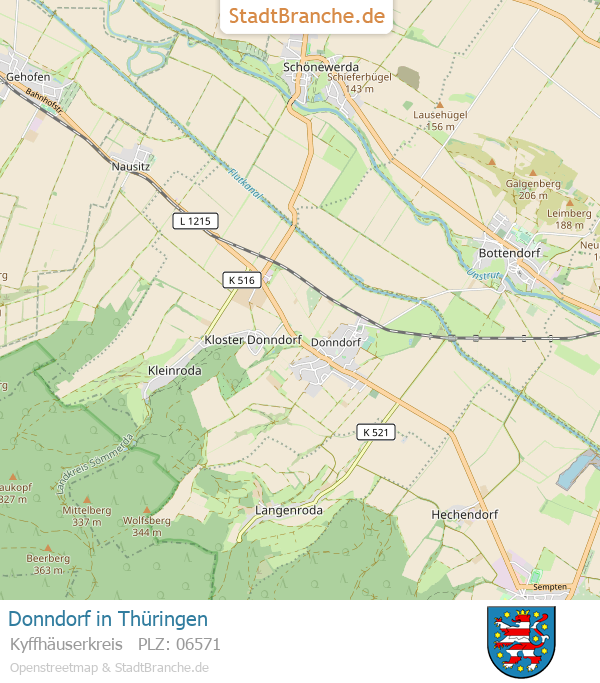 Donndorf Kyffhäuserkreis Thüringen