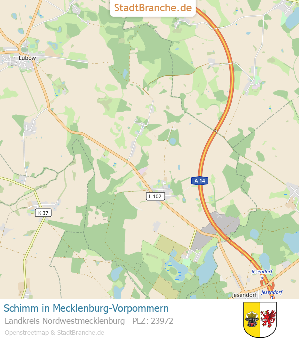 Schimm Stadtplan Landkreis Nordwestmecklenburg Mecklenburg-Vorpommern