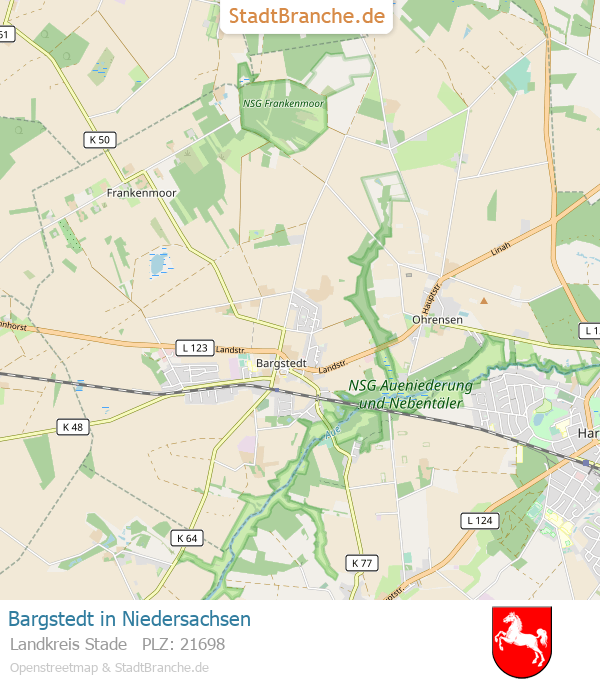 Bargstedt Stadtplan Landkreis Stade Niedersachsen